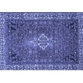 thumbnail image 1 of Ahgly Company Indoor Rectangle Persian Blue Traditional Area Rugs, 7' x 9', 1 of 4