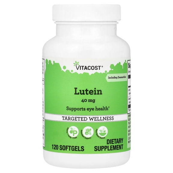 Vitacost Lutein Including Zeaxanthin, 120 Softgels