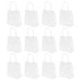 thumbnail image 1 of SUTENGDA 12pcs Reusable Clear Gift Bag Plastic Gift Wrapping Bags Clear Gift Tote Bags, 1 of 7