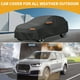 thumbnail image 2 of Unique Bargains 1 Pcs Cubierta de Automóvil Universal Impermeable para Todo Clima Protección Exterior Anti-UV Sol Lluvia Ajuste para SUV de hasta 181", 2 of 5