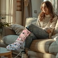 thumbnail image 2 of COEQINE Rooster Flower Leg Cast Cover 2 Pieces Outdoor Protection Leg Cover Knee Cast Sock Breathable Cast and Bandage Protector Cast Scratcher Sleeve Gifts for Friends Size S, 2 of 7