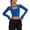 Blue, variant on Women's Tanks Vest Two Piece Fashion Off The Shoulder Suspender Jacket Modern Layered Style for Versatile Wardrobe 2PCS Blue L