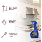 Hopes Perfect Kitchen Cleaner, All Purpose Cleaning Spray, No Residue Degreaser for Stovetops, Countertops, Sinks, Safe for Home Use, 32 Ounce, 1 Pack