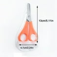 thumbnail image 3 of HHGBAD Versatile Scissors Set, Graduated Scissors, Office Scissors, Durable PVC Bag, Comfortable Handle, Perfect for Crafting, Office Work, and Everyday Cutting Tasks, 3 of 6