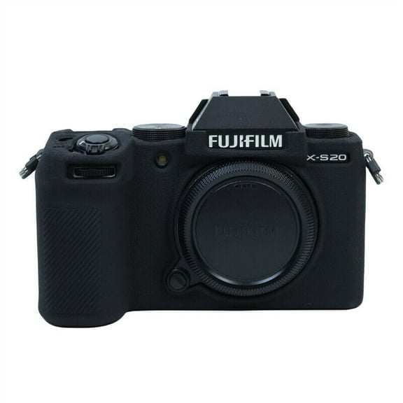 GadgetCom Camera Case Compatible with FUJIFILM X-S20 XS20I , Anti-Slip Soft Silicone Shell Protective Cover