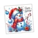 thumbnail image 3 of navideño para inodoro con forma de muñeco de nieve. Decoración creativa para baño y dormitorio. decorativo de PVC de 29,5 cm x 29,5, 3 of 7