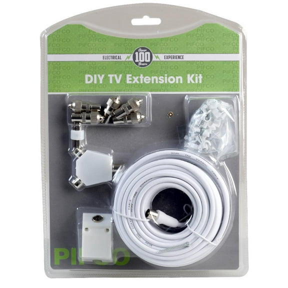 PIFCO - TV Cable Extension Kit, 15m