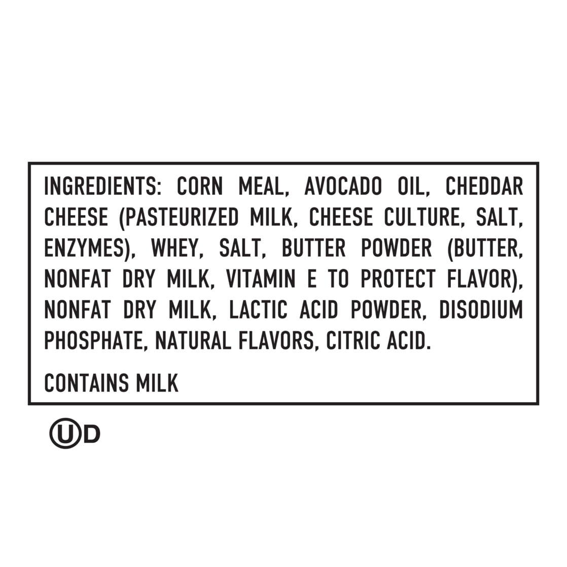 (3 pack) Boulder Canyon Avocado Oil Aged White Cheddar Canyon Poppers, 5.25 oz Bag