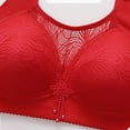 thumbnail image 4 of RYRJJ Womens Wireless Bras V Mesh Comfortable Bralette Supportive Tshirt Bra No Underwire Seamless Push Up Everyday Bras, 4 of 9