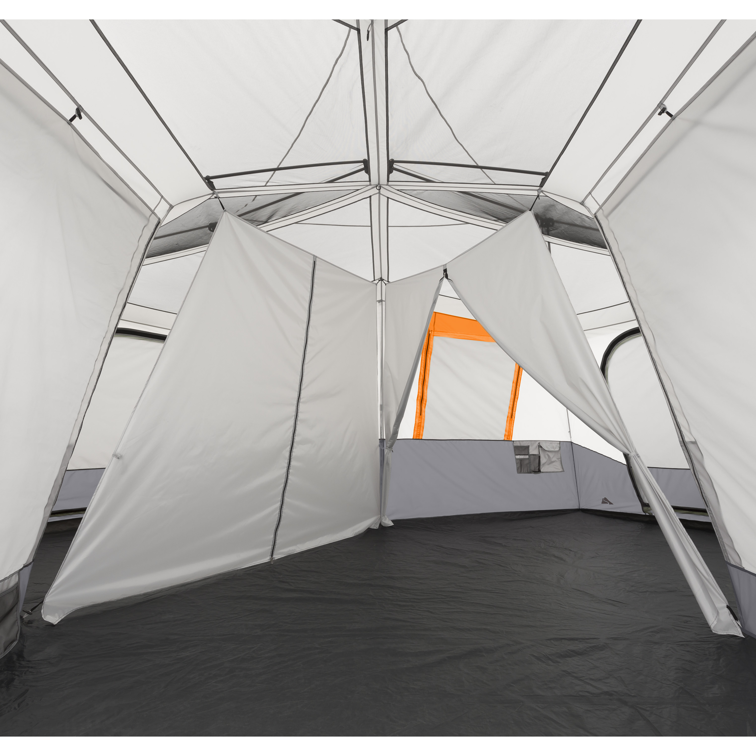 Carpa tipo cabina instantánea Ozark Trail de 20 pies x 18 pies para 12 personas, 3 habitaciones con área de malla, 56.5 lbs 5