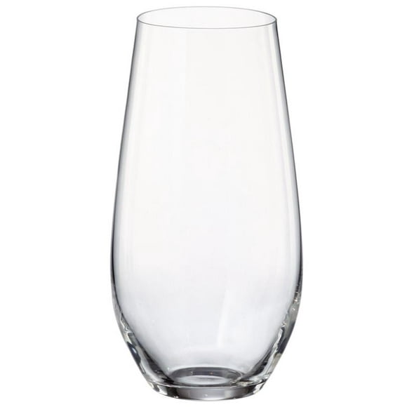 Juego de 6 Vasos de Vidrio Soplado Bohemia Crystalite 580 Ml