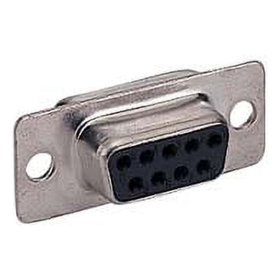 ACCL DB9 Female Solder Cup Connector, 1 Pack