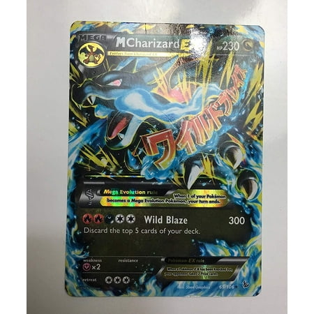 Pokemon Mega Charizard 69 Xy Flashfire Holo