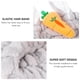 thumbnail image 4 of Diademas de orejas de conejo de 4 piezas, diadema de lana de coral elástica encantadora para lavar la cara, 4 of 5
