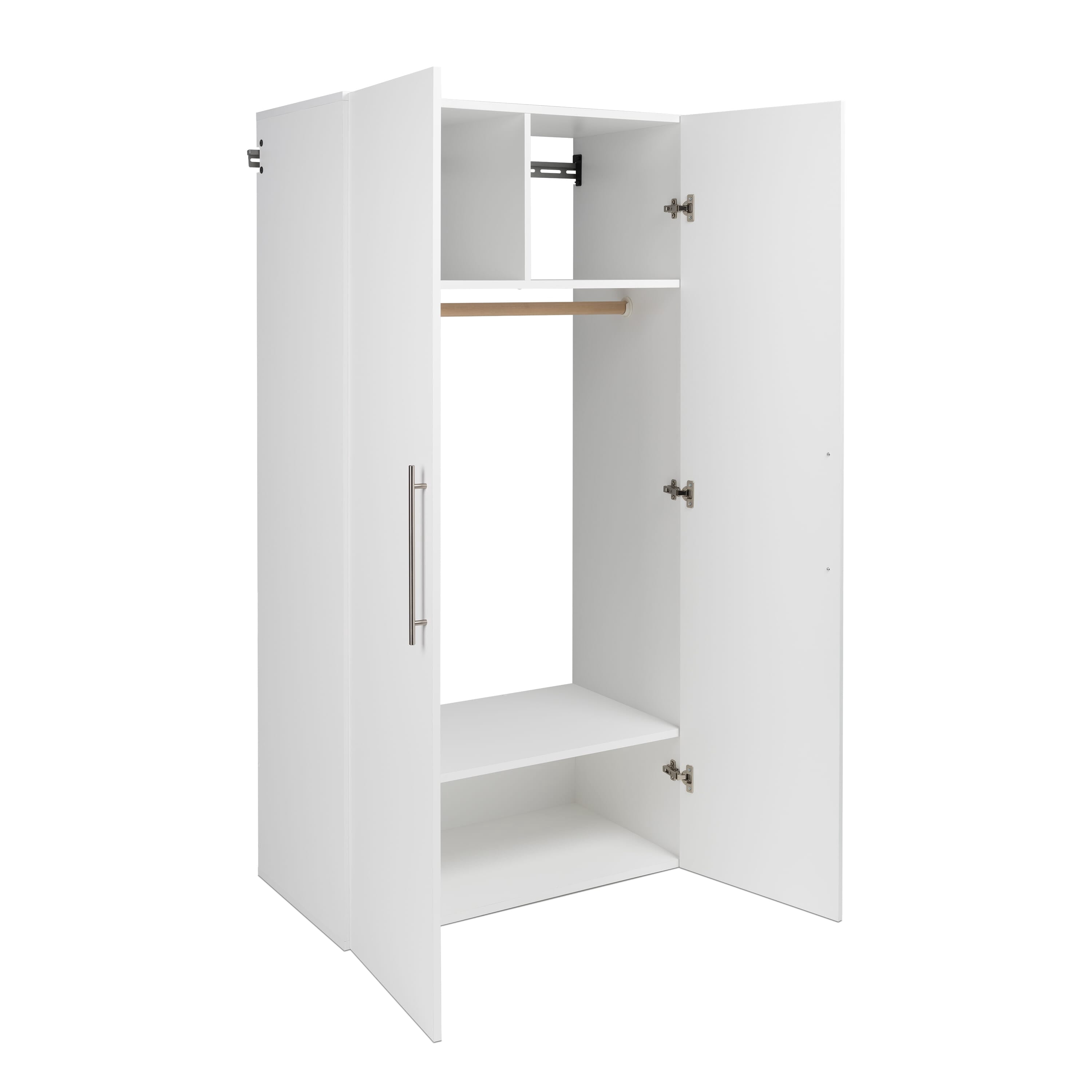 Prepac HangUps Wardrobe Cabinet, White