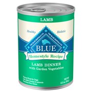 Blue Buffalo Homestyle Recipe Lamb Dinner Adult Wet Dog Food, 12.5 oz., Case of 12