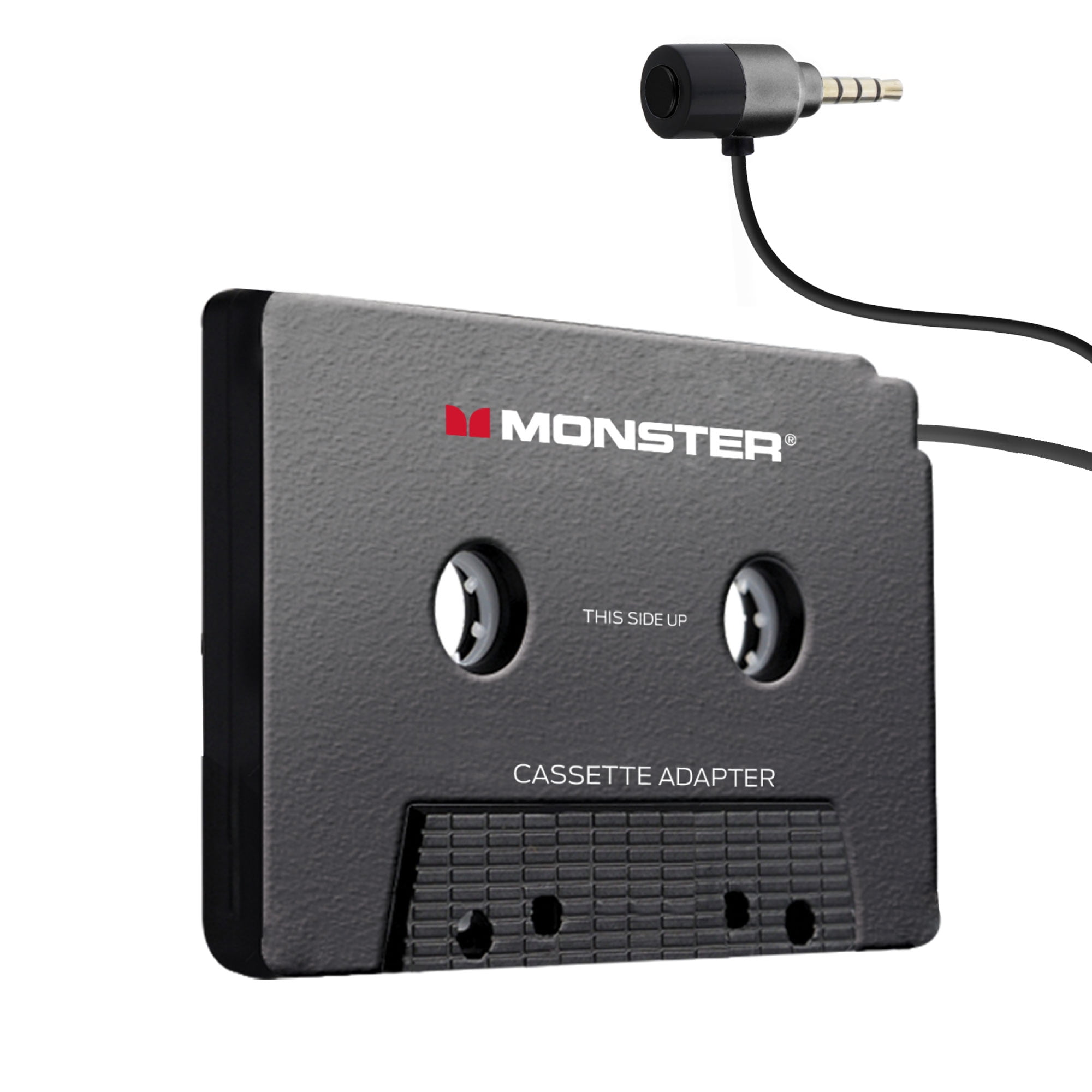 Monster Cassette to Auxiliary 3.5mm Input Audio Adapter 3ft Walmart