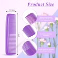 thumbnail image 6 of OPALESQUE 50 Pcs Pocket Combs for Men 5 Inch Cutting with Wide and Fine Teeth Plastic Professional Barber Haircut Small Anti Static Combs for Women Grooming Accessories for Beard, 6 of 7