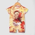 thumbnail image 3 of Genshin Impact Baby Romper Short Sleeve Bodysuits Soft Rompers Summer Clothes One-Piece Jumpsuits Outfits 6-9M, 3 of 7