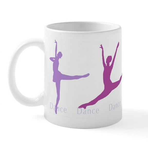 CafePress - Dance Mug - 11 oz Ceramic Mug - Novelty Coffee Tea Cup