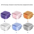 thumbnail image 6 of Transparent TPU Protective Case Compatible with Galaxy Buds 4 / 4 Pro, Earbuds Cover with Stand and Lock Design, 6 of 7