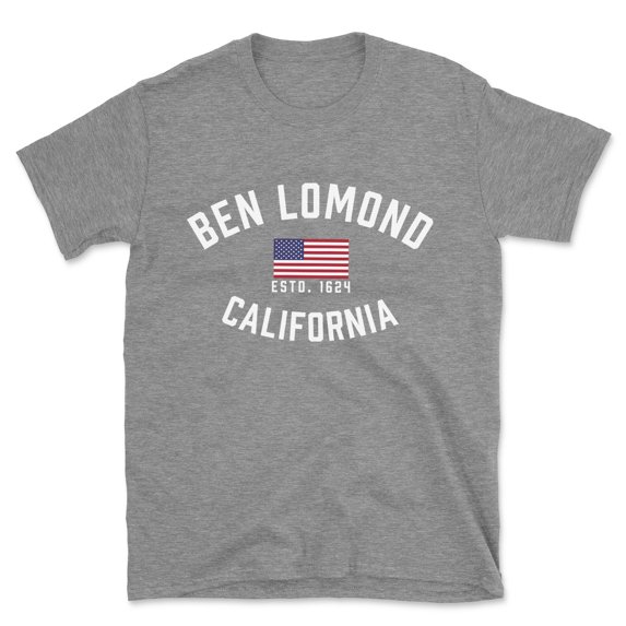 Ben Lomond California Patriot Men's Cotton T-Shirt