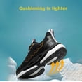 thumbnail image 5 of Safety Trainers Men's Steel Toe Cap Trainers Fashionable Work Sneakers Lightweight Breathable insulation EU 36-46 Black, 5 of 6