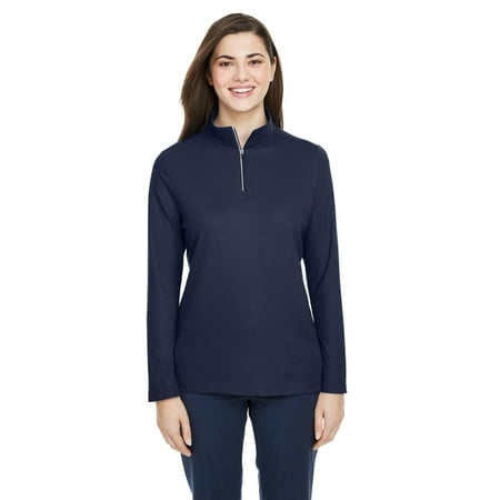 Core 365 Quart-Zip Fusion ChromasoftTM Piqué CE405W pour Femmes