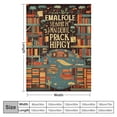 thumbnail image 4 of COMIO Book Lovers Gifts Reading Blanket, Gifts for Book Lovers Women, Best Gifts for Bookworm, Book Club Gifts/Bookish Gifts/Librarian Gifts/Literary Gifts for Book Lovers, Book Lovers Throw Blanket, 4 of 6