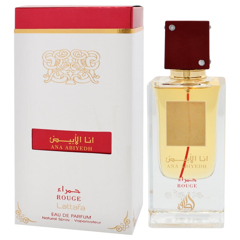 Lattafa, Ana Abiyedh Rouge EdP Spray 2 OZ, Woody Spicy Scent