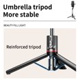 thumbnail image 3 of Riwcyla 45.6,Inch Multi,function Selfie Stick Desktop Tripod with Telescoping Rod 6 Sections with Phone Clip Dual Detachable Beauty Fill Lights & Remote Control Compatible with Android 4.4/ iOS 5.0, 3 of 6