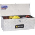 thumbnail image 2 of Northern Tool + Equipment Tote Toolbox with Handle, 30in. x 12in. x 12in., Aluminum, Diamond Plate, Hasp Latch, 2 of 8