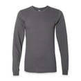 thumbnail image 2 of American Apparel Fine Jersey Long Sleeve Tee | Ultra-Soft 100% cotton tshirts men, Asphalt ,Pack of 6 - M Size, 2 of 5