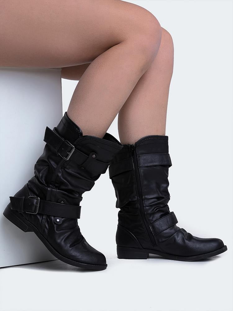 Report Hilaria Women s Boots Black Size 11 M Walmart