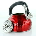 thumbnail image 5 of MegaChef 3 Liter Stovetop Whistling Kettle in Red, 5 of 6
