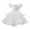 White, variant on ZACPNCV Girl Flower Dress Flower Design Princess Wedding Dress for Toddler and Baby Girl Beige 7-8 Years
