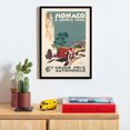 thumbnail image 1 of Póster vintage de la carrera del Gran Premio de Mónaco de 1934, 1 of 1