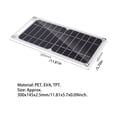 thumbnail image 2 of Thinsony 6W Solar Cell Power System Panel Charging Plate RV Battery Charger Laptop for Camping Hiking Climbing Backpacking, 2 of 6