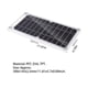 thumbnail image 3 of Panel de energía solar Soidarity 6W 5V USB portátil, 3 of 6