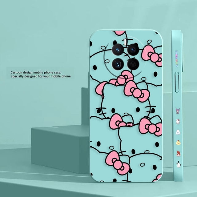 2024 Cute Hello K-Kitty Cartoon Cat Phone Case For Huawei MATE 10 20 20X 30 40 P20 P30 P40 P50 LITE PRO PLUS Case Funda Shell Capa Liuxinyi