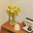 thumbnail image 2 of Tnobhg 1:6 1:12 Miniature Dollhouse Flower with Vase Dollhouse Bouquets Accessories Mini Floral Arrangement Toy Micro Landscape Decoration Living Room Ornaments, 2 of 7
