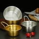 thumbnail image 4 of Outdoor Sport Rice Wine Bowl Rice Bowl Korean Seasoning Bowl Color Silver Gold Thickened With Handle L 12x5x4cm, 4 of 11