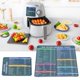 thumbnail image 3 of Hoja de freidora de cocina hoja magnética multifuncional para freidora de cocina guía de referencia de tiempo de cocción accesorios de utensilios de cocina, 3 of 8