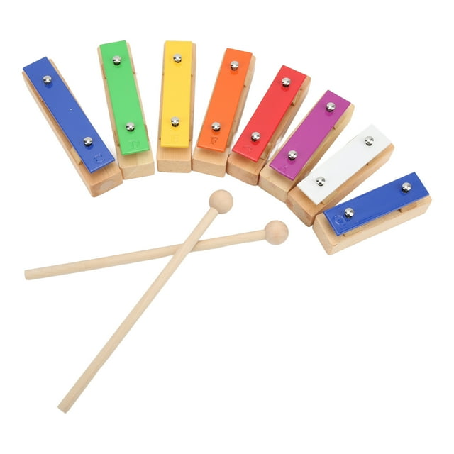 Piano De Golpe Educativo, Juguete Musical Multicolor De 8 Tonos, Suave Y Ligero Para El Cultivo Del Ritmo