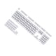 thumbnail image 2 of 132 teclas 61/62/64/68/75 para accesorios de repuesto de teclado mecánico Tecla blanca, 2 of 8