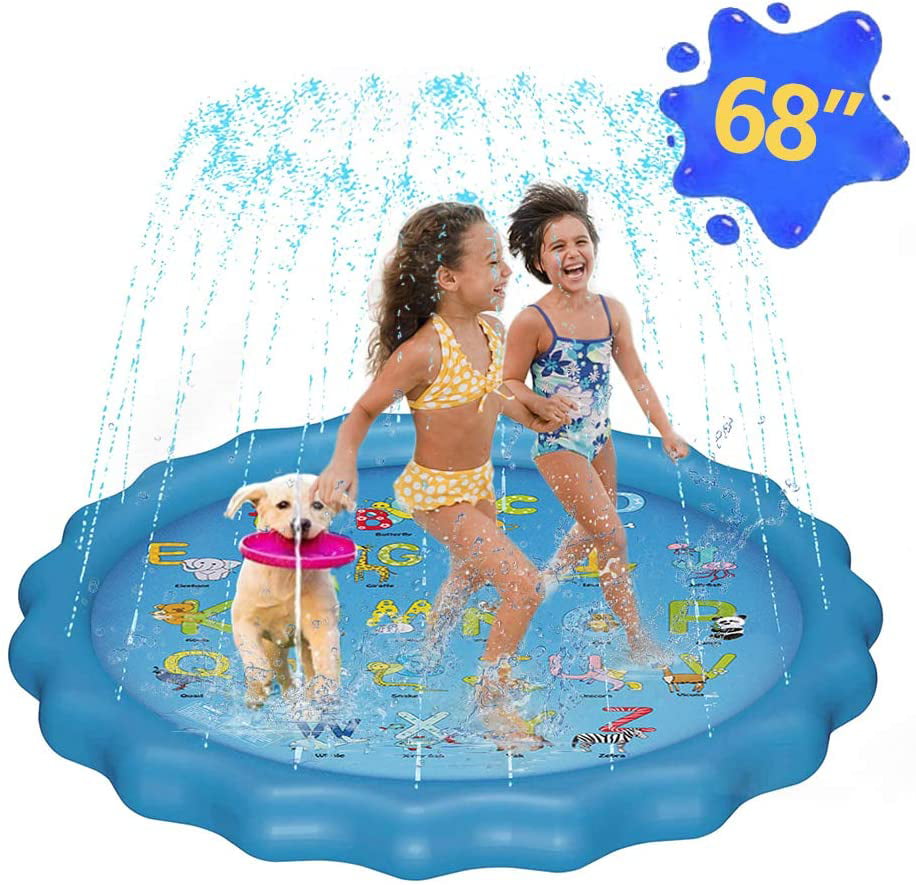 Details about   Splash Pad Sprinkler for Kids Water Pool Children Inflatable Water Toys 