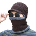 thumbnail image 1 of SharkTRUE All-In-One Warm Hat, Neck Gaiter & Gloves Set: Thick Fleece, Windproof, Unisex Design, 1 of 8