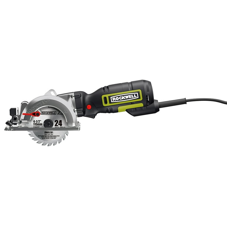 Rockwell RK3441K 4 -1/2 in. 5.0 Amp Compact Circular Saw - Walmart.com