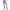 Blue, variant on Kaemgyyd 2-13 Years Girl's Leggings Fashion Color Block Elastic Waisted Flare Pants Full Length Yoga Bootcut Trousers
