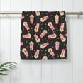 thumbnail image 5 of Fotbe Popcorn Pattern Premium Towels , (27.5x16in) Lightweight and Highly Absorbent Quick Drying Microfiber Towel, Perfect for Daily Use, 5 of 6